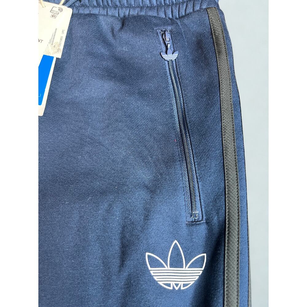 Adidas Men size small pants original collegiate navy tech new with tags - Picture 3 of 5